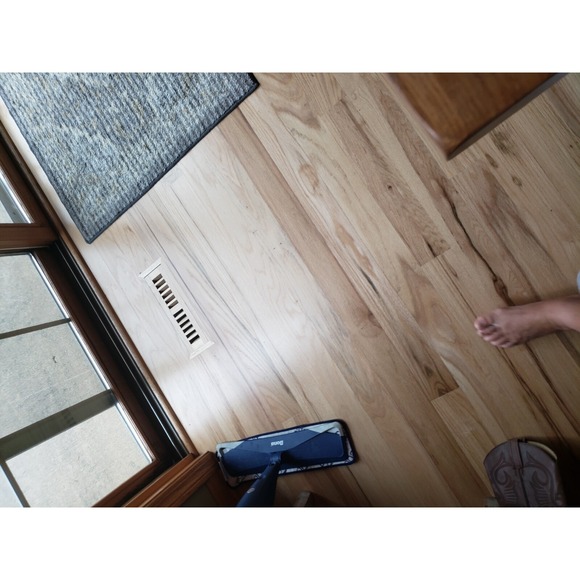 Gap XL Blue Gray Striped Cotton Raglan Shirt Dress Large 3/4 Sleeves NWT - Picture 10 of 10